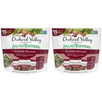 30-Pack Orchard Valley Harvest Glazed Pecans Salad Toppers 0.85Oz