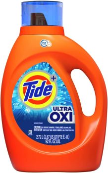 4-Pack Tide Ultra Oxi Laundry Detergent Liquid Soap 92oz