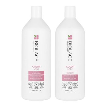 Biolage Color Last Shampoo & Conditioner Set, 33.8 Fl Oz, Pack of 2