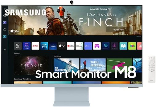 SAMSUNG M8 Series 32-Inch 4K UHD Smart Monitor & Streaming TV