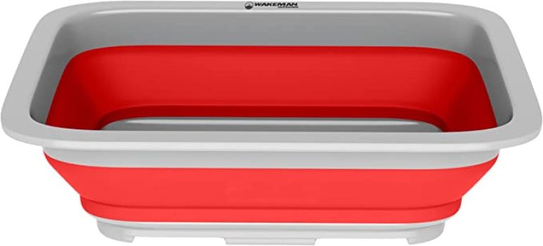 Wakeman Outdoors Collapsible Multiuse Wash Bin 10L