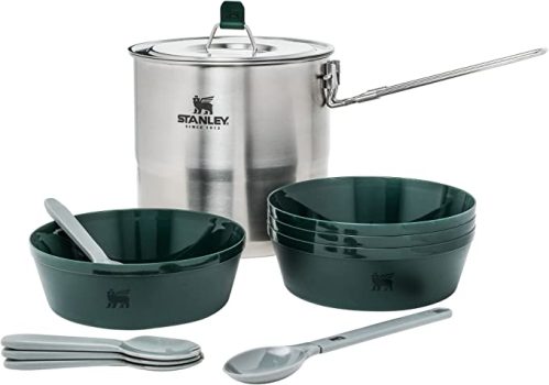 Stanley Adventure 4-Person Cookset, 11-Piece Camping Cooking Kit