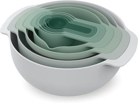 Joseph Joseph Nest 9 Plus Mixing Bowl & Measuring Cup Set 9-Pcs