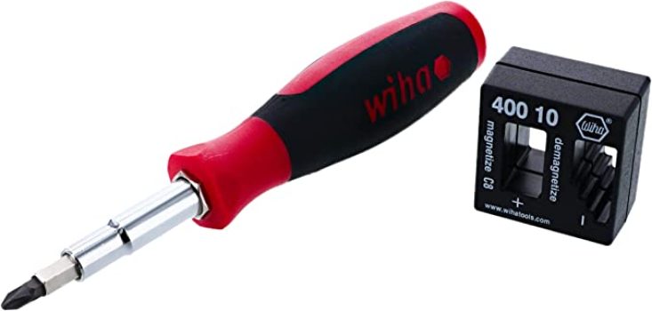 Wiha 77877 11inOne Multi-Driver w/Magnetizer Demagnetizer Set
