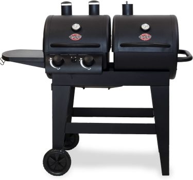 Char-Griller E5030 Dual Function 2-Burner Gas & Charcoal Grill