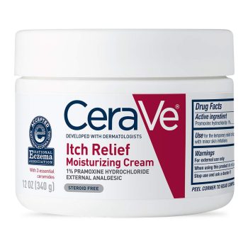 2-Count CeraVe Moisturizing Cream for Itch Relief 12 Oz