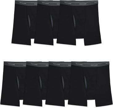 7-Pack Fruit of the Loom Mens Coolzone Boxer Briefs