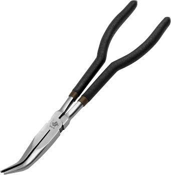 Performance Tool W1045 11-in 45-Degree Bent Long Nose Pliers