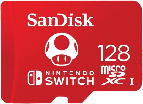 SanDisk 128GB MicroSDXC UHS-I Memory Card