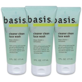 Basis Cleaner Clean Face Wash 6Oz