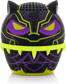 Bitty Boomers Marvel Black Panther Blacklight Mini Bluetooth Speaker