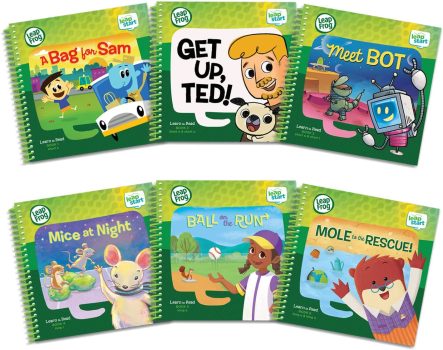 6-Book LeapFrog LeapStart Learn to Read Volume 1