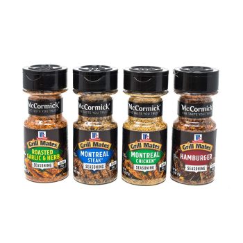 4 Count McCormick Grill Mates Spices Everyday Grilling Variety Pack
