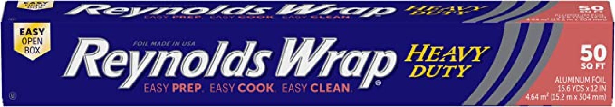 Reynolds Wrap Heavy Duty Aluminum Foil, 50 Square Feet