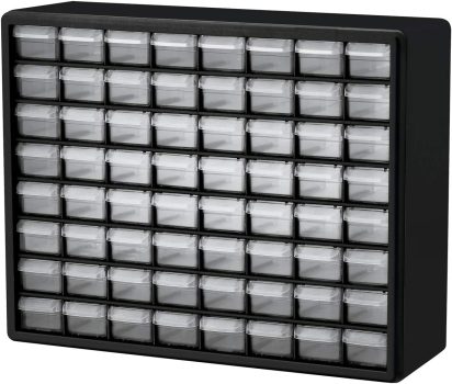 Akro-Mils 64 Drawer Plastic Parts Storage Cabinet 10164