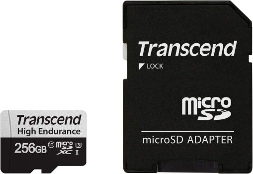 Transcend 256GB High Endurance microSDXC 350V Memory Card
