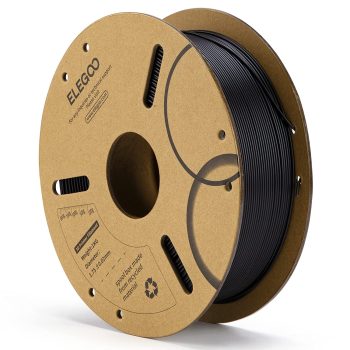 ELEGOO PLA Filament 1.75mm Black 1KG, 3D Printer Filament