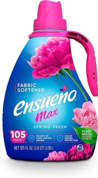 Ensueno Max Liquid Fabric Softener Spring Fresh Scent 125Ct