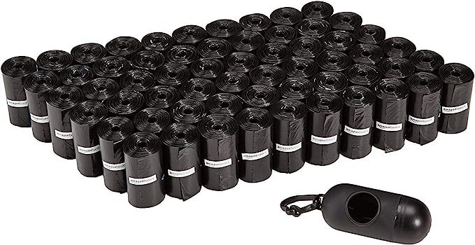 900-Pack Amazon Basics Unscented Standard Dog Poop Bags