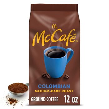 McCafe Colombian Medium-Dark Roast Ground Coffee 12oz Bag