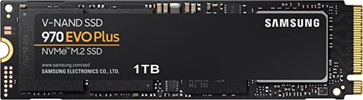 Samsung 970 EVO Plus 1TB NVMe M.2 Internal SSD