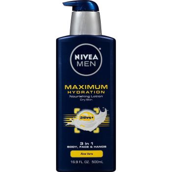 3PK NIVEA MEN Maximum Hydration Body Lotion 16.9oz