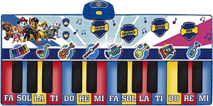 First Act Paw Patrol Giant Musical Piano Mat 70-Inch PPW0033