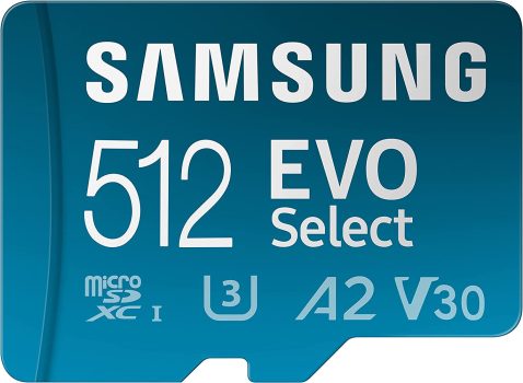 Samsung EVO Select + Adapter 512GB MicroSDXC
