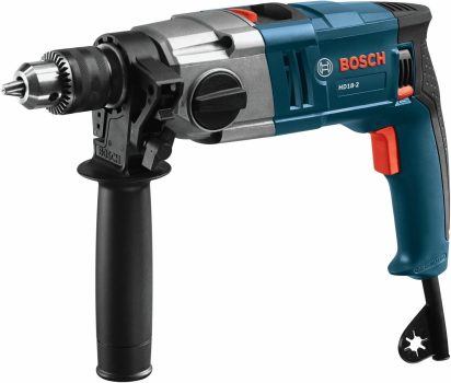 BOSCH HD18-2 Two-Speed Hammer Drill, 1/2-In