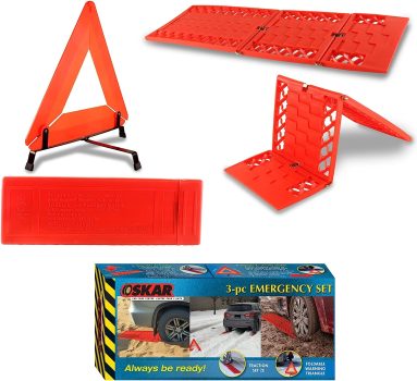 Koolatron Oskar 3-Piece Emergency Kit