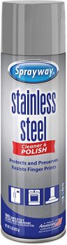 Sprayway SW148R Water-Based Stainless Steel Cleaner 15oz