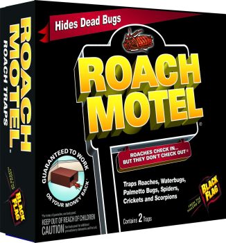 2-Count Black Flag Roach Motel Traps