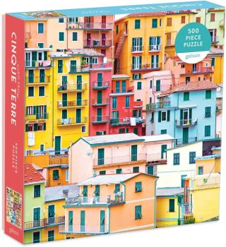 Galison Ciao from Cinque Terre 500-Pc Photographic Jigsaw Puzzle