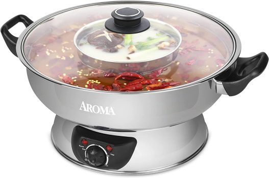 Aroma Stainless Steel Hot Pot ASP-600