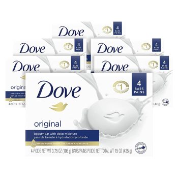 24-Pack Dove Beauty Bar Gentle Skin Cleanser 3.75oz