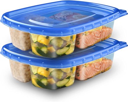 Ziploc Food Storage Meal Prep Containers Reusable