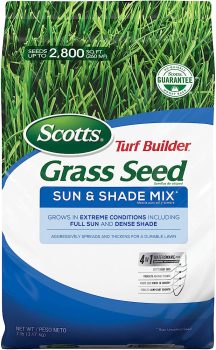 Scotts Turf Builder Grass Seed Sun and Shade Mix 7lbs