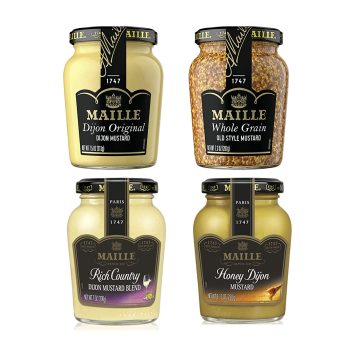 4-Count Maille Mustard Variety Pack 7oz