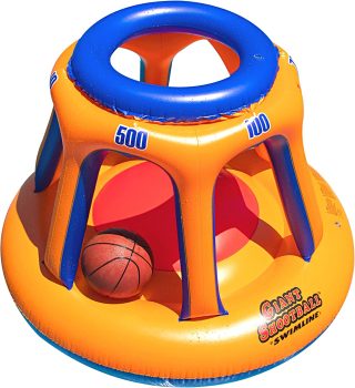 Swimline Giant Shootball Basketball Swimming Pool Game Toy