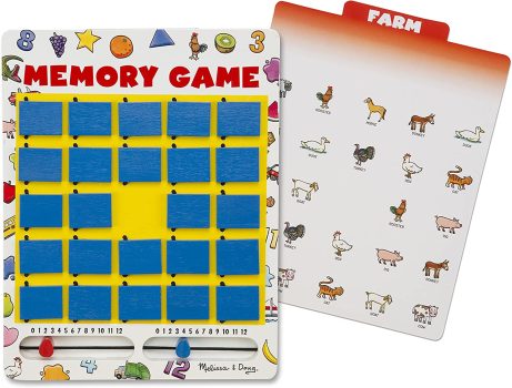 Melissa & Doug Flip to Win Travel Memory Game