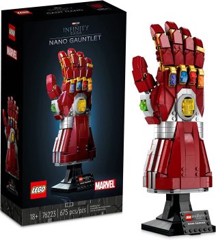 LEGO Marvel Nano Gauntlet 76223 Iron Man Building Set 680 Pieces