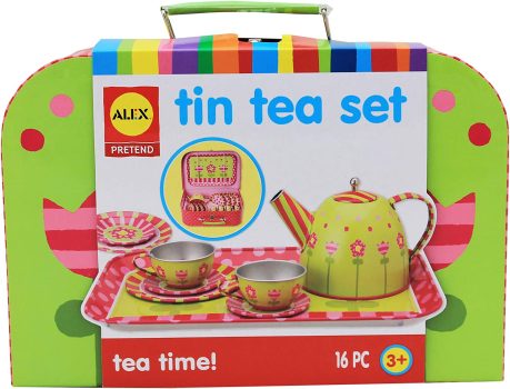 Alex Pretend Tea Time Kids Tea Set 16 Piece