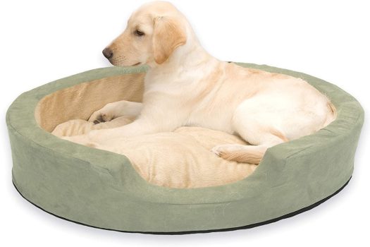 K&H Pet Products Thermo-Snuggly Sleeper Heated Pet Bed 31in