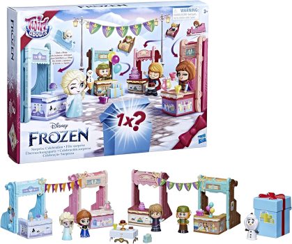 Disney’s Frozen 2 Twirlabouts Surprise Celebration Playset, 5 Dolls