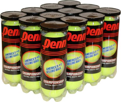 Penn Championship Tennis Balls, 12 Cans, 36 Balls