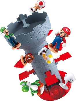 Epoch Games Super Mario Blow Up! Shaky Tower Balancing Game