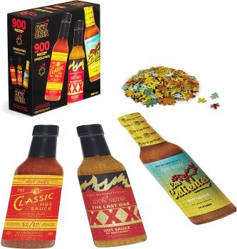 Wilder Games Hot Ones 3 in 1 Puzzle Pack Collection 900-Piece