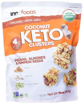 Inno Foods Organic Coconut Keto Cluster 16oz