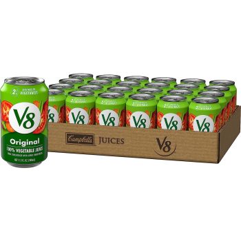 24Pk V8 Original 100% Vegetable Juice, Vegetable Blend 11.5oz