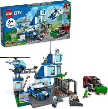 LEGO City TV-Themed Police Station 60316 Building Kit 668-Pieces